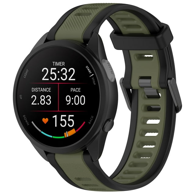 Hearth & Gear Silicone Sports Sweat Proof Solid Color Watch Band With Convenient Adjustment And Wide Compatibility Compatible With Smartwatch Watch Replacement Snk809 Mens Stainless Watch Brew for Men