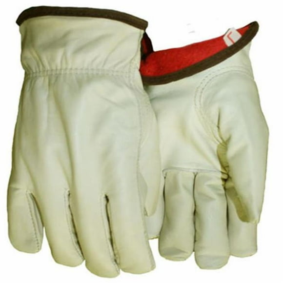 Carolina Glove 19962 Fleece Lined Cowhide Driver - Medium