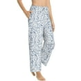 thumbnail image 2 of Xecao Fitness Guru Women's Straight Lounge Pajama Pants: The Epitome of Relaxed Sleepwear, 2 of 9
