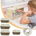 thumbnail image 3 of Wooden Parrot Breeding Box - Ideal Shelter for Parakeets and Hatching Birds, 3 of 8