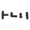 thumbnail image 2 of ESTINK Irrigation Supplies,32Pcs/Set Drip Irrigation Tees Connectors Kit 1/2 Tubing Set Garden Greenhouse Sprinkler System,Barbed Connector, 2 of 8