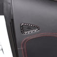 thumbnail image 2 of TINKI  Soft Carbon Fiber Door AC Air Vent Outlet Cover Trims Compatible with Chevrolet Corvette C8 2020-2023, Side Door Small Speaker Trim Frame Accessories, 2 of 6