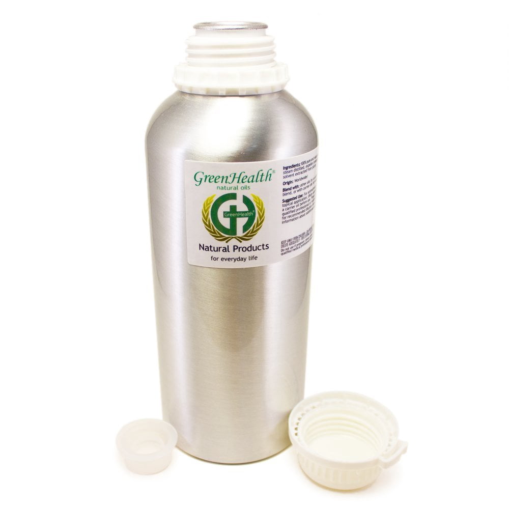 Lemon Essential Oil - 32 fl oz (946 ml) aluminum bottle w/plug cap - 100% Pure Essential Oil