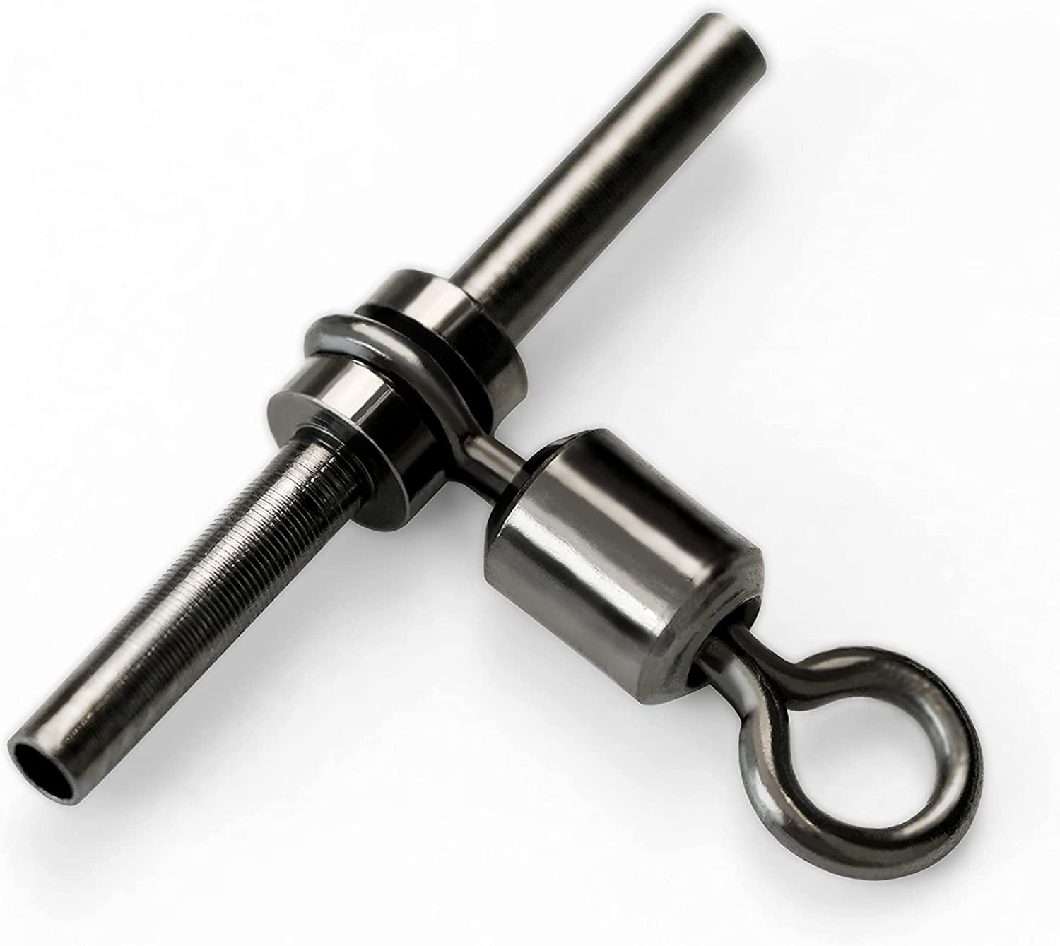 BLUEWING 3 Way Swivels Fishing Tackle, Brass Swivel Sleeve 3 Way T