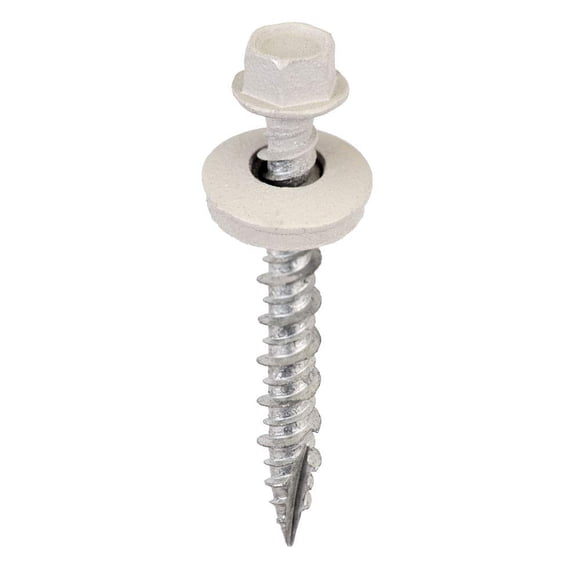 Acorn Vis de Toit en Métal-bois 9 x 1 Pouces", Blanc, Sac de 250 Pcs