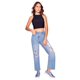 thumbnail image 1 of Jeans con desgaste Ilusión 83014 azul 5, 1 of 4