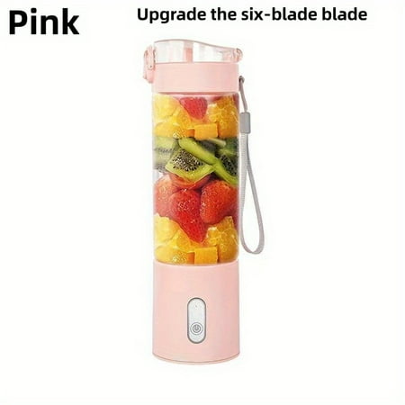 

GoldenCC Multifunctional Household Portable Travel Fully Automatic Juice Cup Juicer Easy To Clean Small Fruit Extractor Baby Food Supplement Machine Student Handheld USB Charging Mini