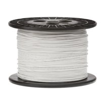 Remington Industries 22 AWG Stranded Hook-Up Wire, UL1007 300V, 1000 ft Length, White