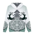 thumbnail image 4 of Sudaderas Con Capucha de Navidad Para Hombres Moda Casual Fleece Impresión Digital Blusa Odeerbi  ODB206305, 4 of 5