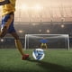 thumbnail image 5 of Balón de fútbol Yuarrent alta elasticidad PVC PU azul Talla 5, 5 of 6
