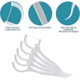 thumbnail image 4 of Paquete de 6 hilos dentales, 300 unidades de hilo dental, palitos de hilo dental, hilo dental desechable, hilo dental, hilo dental, 4 of 5