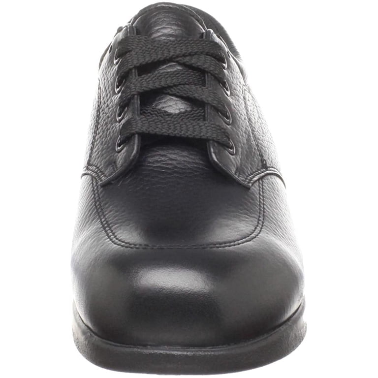 Drew Shoes Lucy Woven Black Leather Slip On Loafer 1.5\
