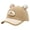 Khaki, variant on Baby Baseball Hat for Toddler Bear Sun Hats Cotton Infant Ball Caps Kid Adjustable Baseball Cap for Boys Girls 3-24M (Green, 3-8 Years)