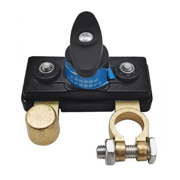 Interruptor de Corte Desconexión Batería Automóvil, 12 V, 24 Antifugas Terminal Universal