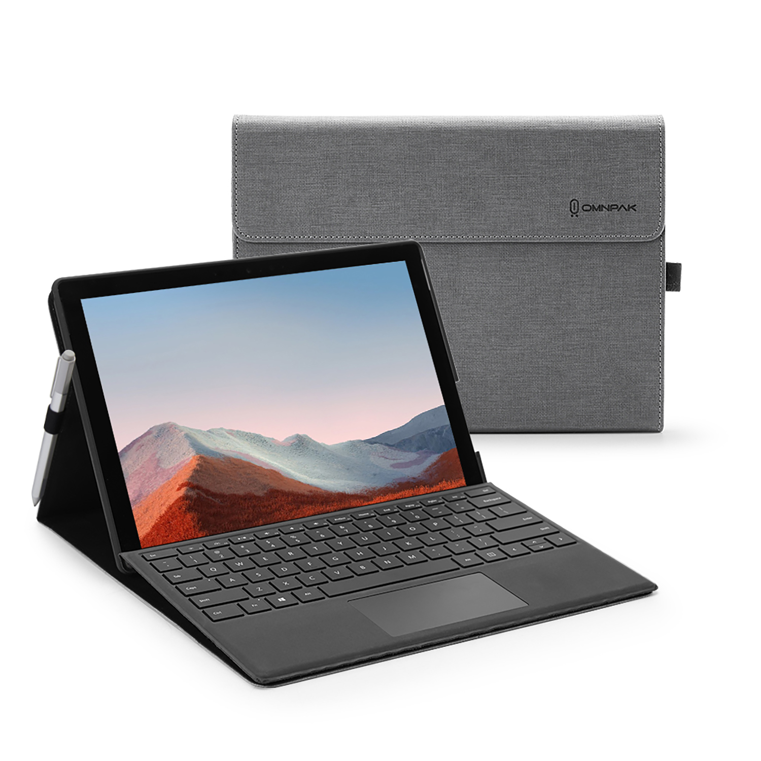 Omnpak Microsoft Surface Pro 7 Case,Protective Case for 12.3