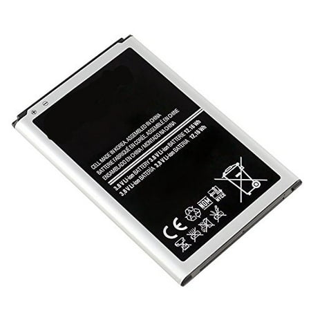 Battery for Samsung Galaxy Note 3 N9000/N9005/LTE/4G 3200mAh Spare Replacement Li-Ion (Best Battery Saver For Note 3)