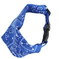 thumbnail image 2 of Bufanda Triangular Para Mascotas, Pañuelo Ajustable Para Mascotas, Cómodo Anticaída Con Hebilla Para Mascotas, Cerdo ANGGREK L azul, 2 of 8