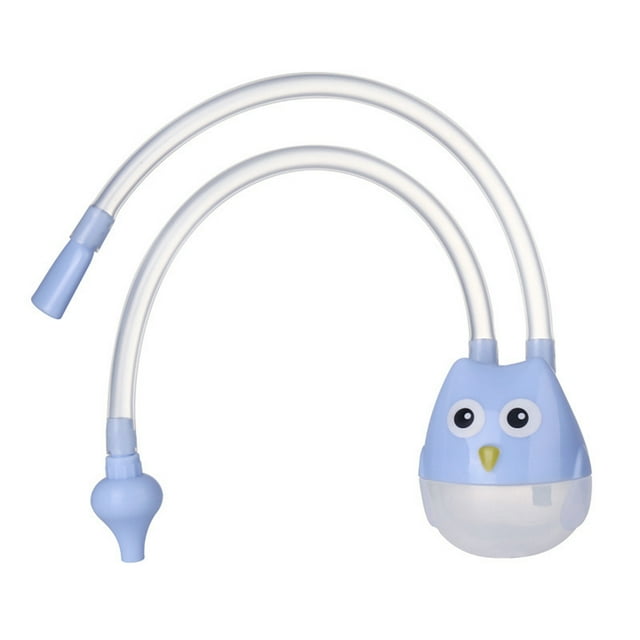 Manual nasal para bebé aspirador nasal búho forma dureza fuerte