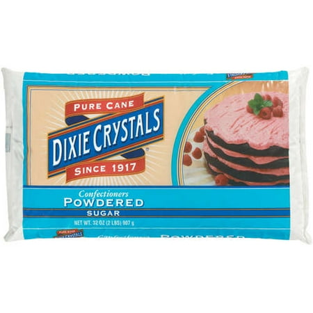 Dixie Crystals: Powdered Confectioners Sugar, 32 Oz - Walmart.com