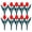 A26 A 11.4"x5.9" a, variant on 10Pcs Simulation Tulip Flower Garden Fence, Plastic Garden Fence for Outdoor Yard Lawn Border Lawn Fence Gardening Landscaping Home Decor