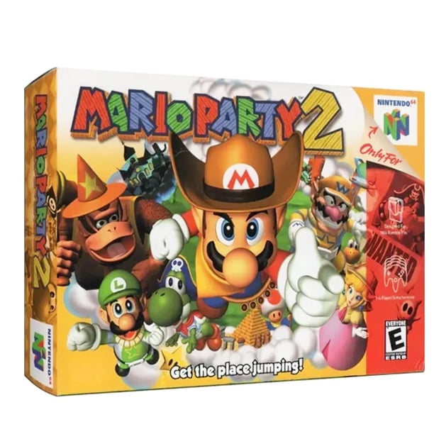 Mario Party 2 Físico En Caja Con Manual Nintendo 64