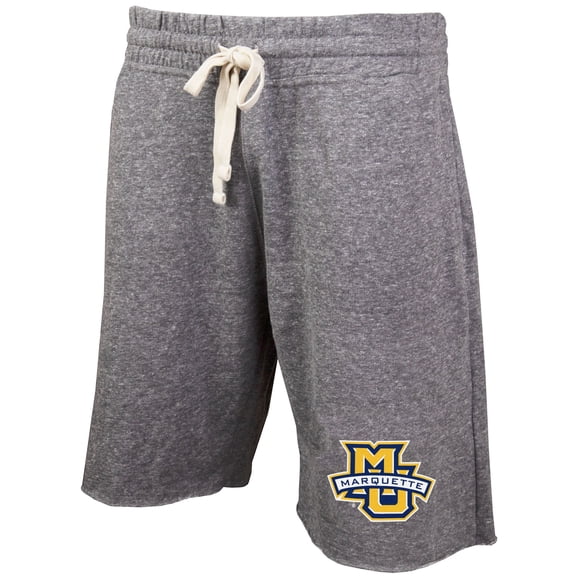 Men's Concepts Sport Gray Marquette Golden Eagles Mainstream Terry Shorts