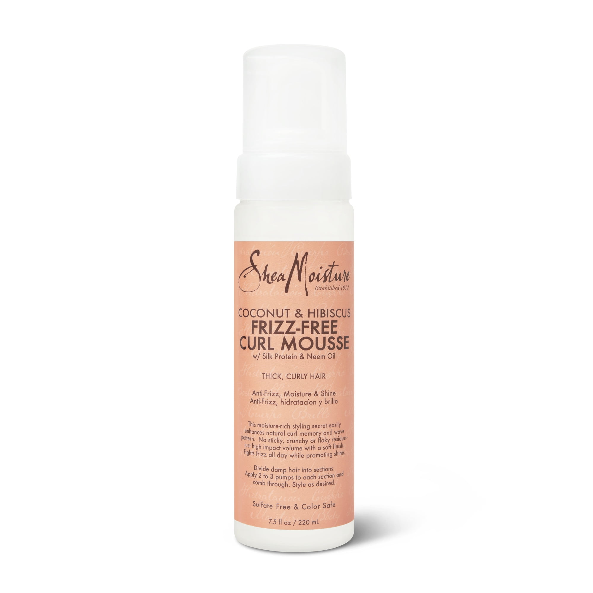 SheaMoisture Coconut and Hibiscus Curl Mousse 7.5 oz