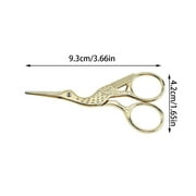 Fnochy Decor Type Retro Scissors Beauty Scissors Retro Small Scissors All Steel Scissors