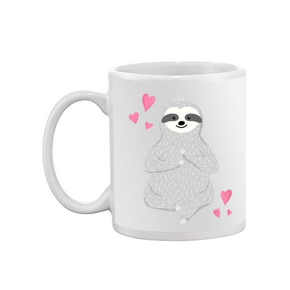 Cute Sloth Sitting Mug  -Image by Shutterstock,