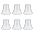 thumbnail image 2 of White Chandelier Shade, Lamp Cover, Safe, Block Strong Light, For Wall Lamps Chandeliers, 2 of 8