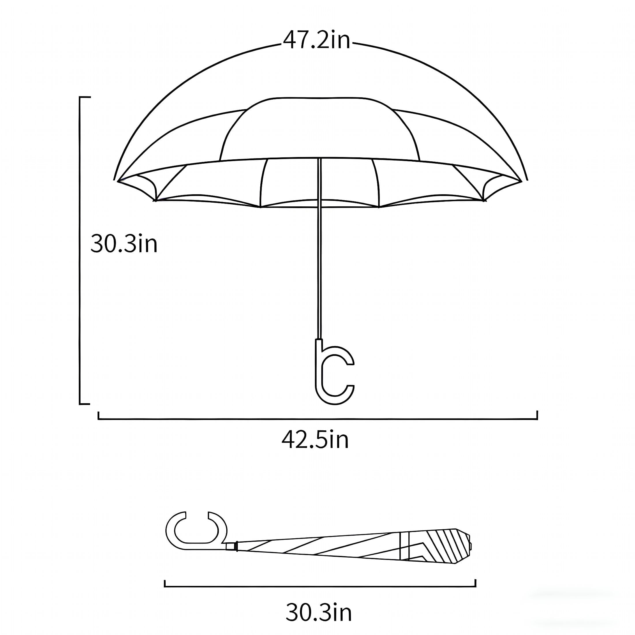 GASTROPOD 2026 New Umbrellas for Rain,Pastel Color Palette Outdoor Umbrella,Stylish and Practical Look Large Umbrella,Style3