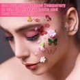thumbnail image 4 of Butterfly Tattoos Temporary for Kids/Women, Colorful & Waterproof Butterfly Temporary Stickers for Party Favors/Gifts/Decorations, 4 of 8