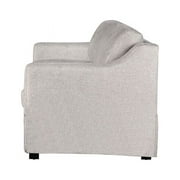 Serta Hanson Modern Farmhouse Convertible Sofa with Queen Size Sleeper, Linen Fabric