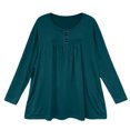 thumbnail image 5 of Base Layer Tops for Women Long Sleeve Crew Neck Fall Winter Undershirt Casual Base Layer Top S, 5 of 6