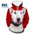 thumbnail image 3 of Nueva moda Bull Terrier 3D impreso hombres y mujeres sudaderas con capucha ropa casual perro Bull Terrier manga larga ropa de calle con capucha, 3 of 5