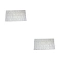 thumbnail image 3 of Wosthever Suministros de moldes para fondant, 26 letras en inglés, molde en relieve, herramientas de decoración de pasteles, número de Transparente 2piezas, 3 of 6