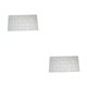 thumbnail image 2 of Kearding Suministros de moldes para fondant, accesorios, molde en relieve encantador, herramientas de decoración de pasteles, artesanía, Transparente 2piezas, 2 of 6