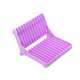 thumbnail image 1 of Soporte para secado de cocina, estante para comedor, cortador de platos, pulsera, tiras sólidas, herramienta de limpieza moderna multifuncional Organizadores de utensilios de cocina Púrpura Cateissary HA076944-01, 1 of 6