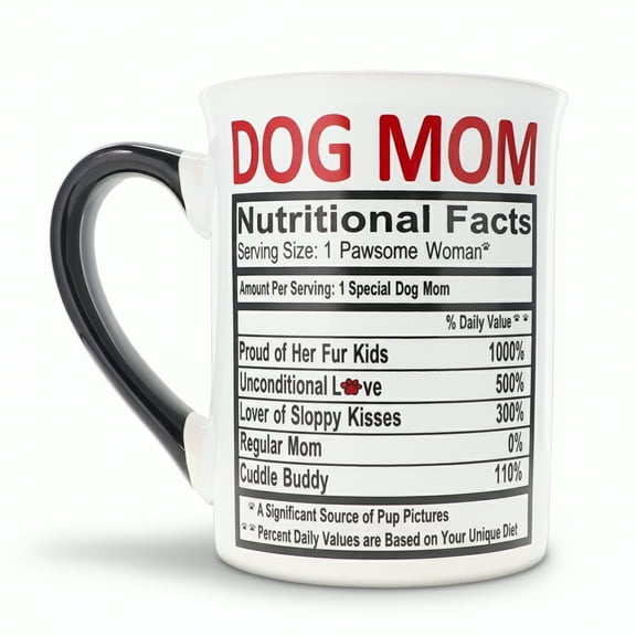 Cottage Creek 16 oz Dog Mom Ceramic Mug