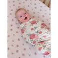 thumbnail image 4 of Modern Moments by Gerber Baby Neutral Super Soft Fitted Crib Sheet, Roses, One Size, 4 of 9