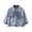 Light Blue, variant on Children Girls Beaded Denim Jacket Button Down Collared Long Sleeve Pearl 𝖤mbellished Y2𝖪 Classic Outerwear Jeans Coat