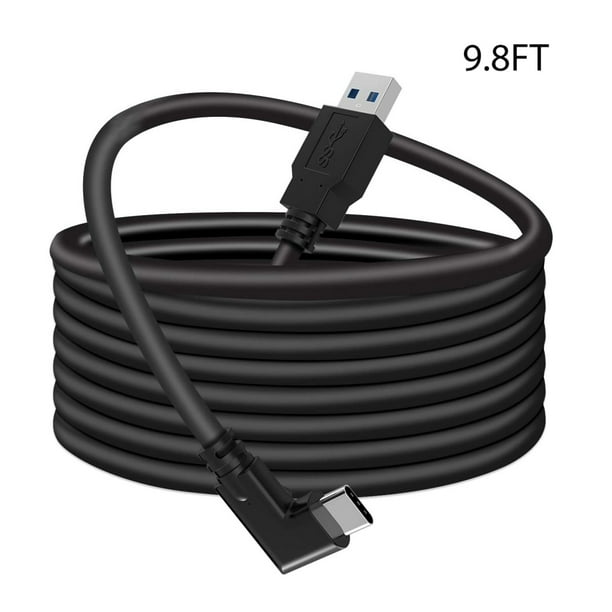Link Cable 9.8ft for Oculus Quest 1/2, High Speed Data & Fast Charging USB C Cable Oculus Quest VR Headset and Gaming PC - Walmart.com