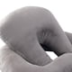 thumbnail image 4 of Almohada para siesta portátil, multifuncional, súper suave, lavable a máquina, con diseño de explosiones gris, 4 of 7