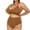 Brown, variant on Bikinis For Women Blouson Tankini Swimsuits for Women Loose Fit Floral Printed Modest Two Piece Bathing Suits,Khaki XXL