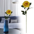 thumbnail image 2 of Chenmei Articles Essentiels Populaires pour la Maison : Fleurs Artificielles Roses Réalistes Longues Roses Rouges Bouquet pour Centre de Table de Mariage Décoration de la Maison et Saint-Valentin, 2 of 9