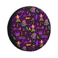 thumbnail image 2 of Balery Mardi Gra2 Tire Covers - Tough Tire Wheel Protector for Truck, SUV, Trailer, Camper, RV -15 inch, 2 of 8