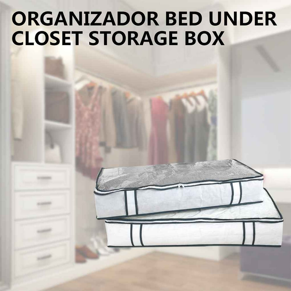 Underbed Storage Bags, 1Pc Long Under The Bed Organizer Storage