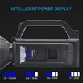 thumbnail image 3 of Mano Superbrillante, Linterna Recargable Con Energía Solar, Reflector Impermeable Para Pesca, Senderismo, Camping Inevent HA039244-00, 3 of 6