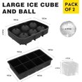 thumbnail image 3 of 3Pcs Mini ice Cube Trays 160 Grids Ice Cube Mold Square Shape Silicone ice Cubes Kitchen Mini Bar Pudding Mould Small Ice Cube Making Tool(Black/Blue/Red), 3 of 5