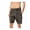 Brown - canteenbrown, variant on Mens Floral Hybrid Swim Bottom Board Shorts, Blue, 32